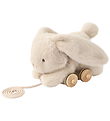 Liewood Pull Along Toy - Pera Rabbit - Mist Liewood Pull Along Toy - Pera Rabbit - Mist
