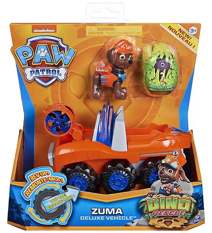 Voiture Jeu Paw Patrol - Dino Sauvetage - Zuma Voiture Jeu Paw Patrol - Dino Sauvetage - Zuma