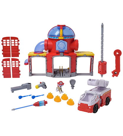 Paw Patrol Play Set - Fire Station - Marshall