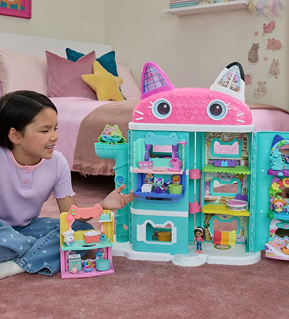 Maison de Poupées Gabby's Dollhouse - La maison de poupée miaou- Maison de Poupées Gabby's Dollhouse - La maison de poupée miaou-
