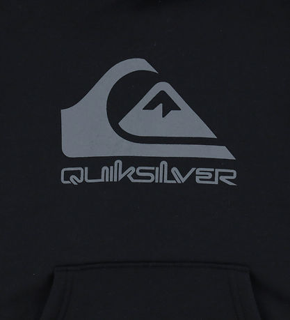 Quiksilver Kapuzenpullover - Comp-Logo - Schwarz
