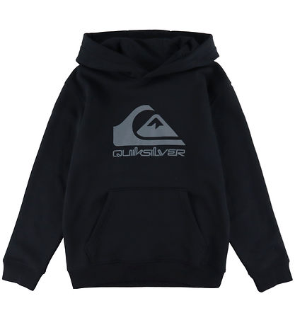 Quiksilver Kapuzenpullover - Comp-Logo - Schwarz