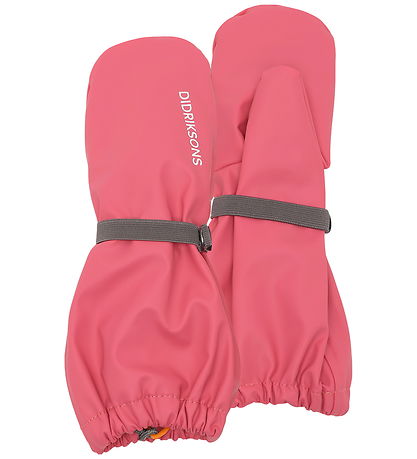 Didriksons Mittens w. Fleece - PU - Pileglove - Dusty Azalea