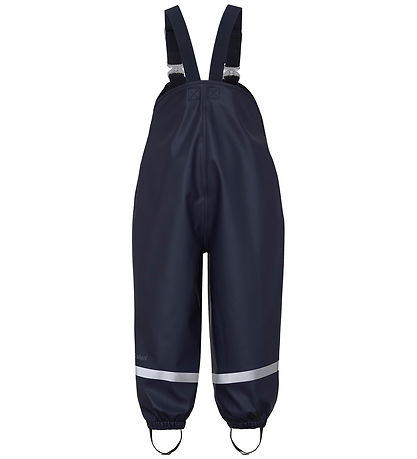 Didriksons Regnbukser m. Seler - PU - Rørlegger - Navy