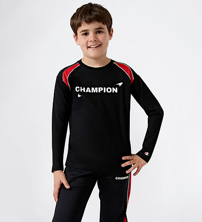 Champion Blouse - Black Beauty w. Red