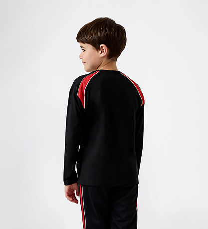 Champion Blouse - Black Beauty w. Red