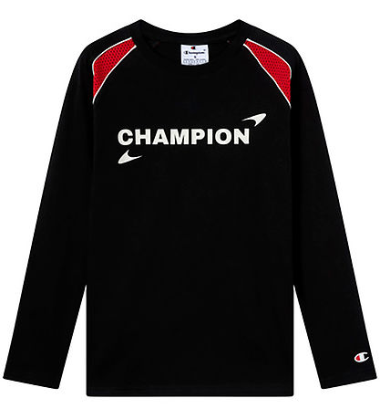 Champion Blouse - Black Beauty w. Red