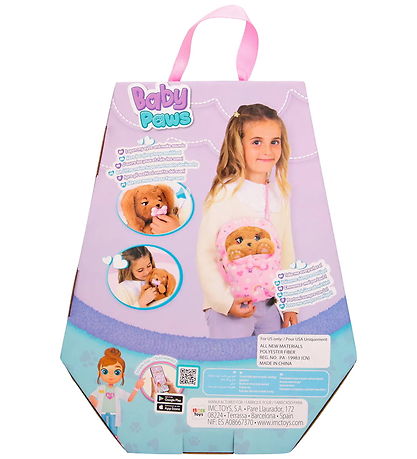 Baby Paws Gagnvirkt Bangsi - Maggie Cocker-fuglinn - 24 cm