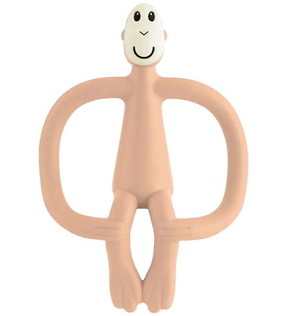 Matchstick Monkey Teether - Peach Salmon