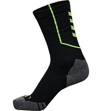 Hummel Training socks - hmlPro - Black/Green Gecko Hummel Training socks - hmlPro - Black/Green Gecko