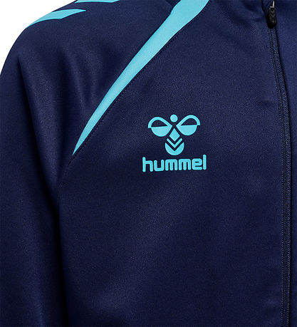 Hummel Cardigan - hmlLead 2.0 Track - Marine/Blue Fish Hummel Cardigan - hmlLead 2.0 Track - Marine/Blue Fish