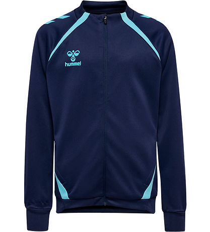 Hummel Cardigan - hmlLead 2.0 Track - Marine/Blue Fish Hummel Cardigan - hmlLead 2.0 Track - Marine/Blue Fish