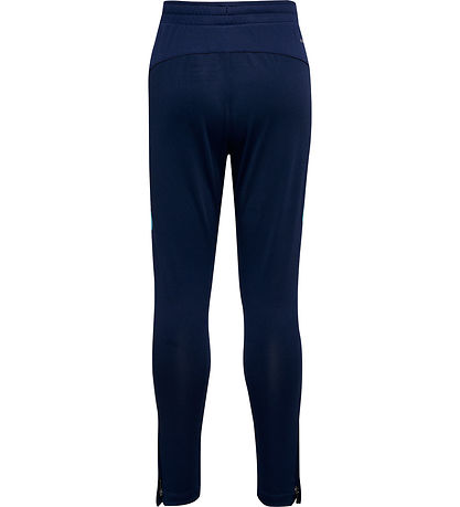Hummel Track Pants - hmlLead - Marine/Blue Fish