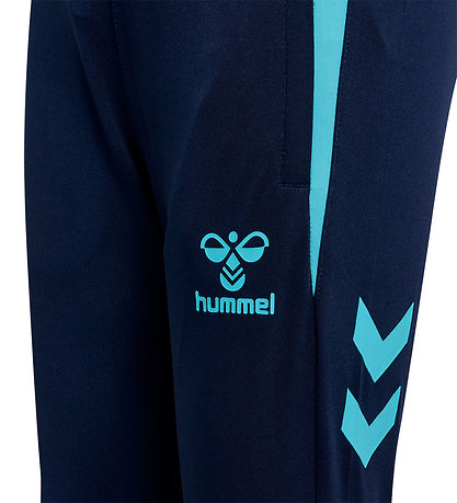 Hummel Track Pants - hmlLead - Marine/Blue Fish