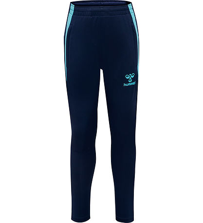 Hummel Track Pants - hmlLead - Marine/Blue Fish