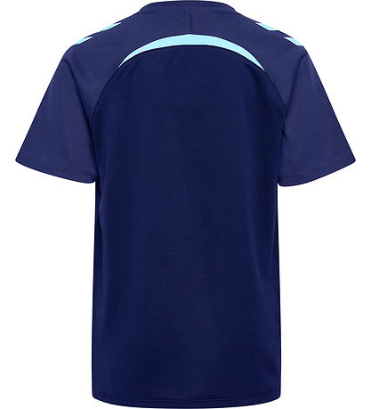 Hummel T-shirt - hmlLead 2.0 Jersey - Marine/Blue Fish Hummel T-shirt - hmlLead 2.0 Jersey - Marine/Blue Fish