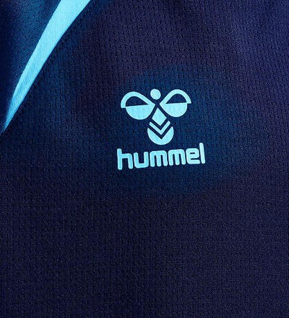 Hummel T-shirt - hmlLead 2.0 Jersey - Marine/Blue Fish Hummel T-shirt - hmlLead 2.0 Jersey - Marine/Blue Fish