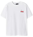 T-Shirt LMTD - NlfCherry - Bright White T-Shirt LMTD - NlfCherry - Bright White