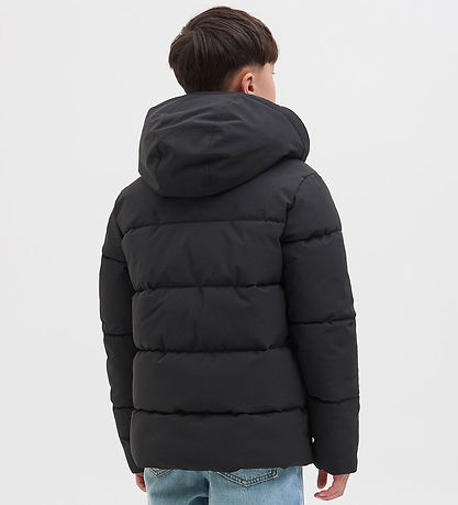 Jack & Jones Gevoerde Jas - JjGlobal - Zwart Jack & Jones Gevoerde Jas - JjGlobal - Zwart