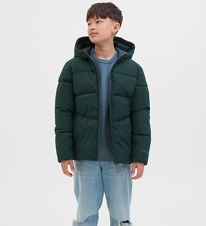 Jack & Jones Puffer Jacket - JjGlobal - Scarab Jack & Jones Puffer Jacket - JjGlobal - Scarab