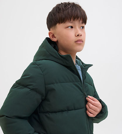 Jack & Jones Puffer Jacket - JjGlobal - Scarab Jack & Jones Puffer Jacket - JjGlobal - Scarab