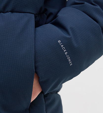 Jack & Jones Puffer Jacket - JjGlobal - Sky Captain Jack & Jones Puffer Jacket - JjGlobal - Sky Captain