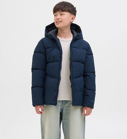 Jack & Jones Puffer Jacket - JjGlobal - Sky Captain Jack & Jones Puffer Jacket - JjGlobal - Sky Captain
