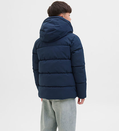 Jack & Jones Puffer Jacket - JjGlobal - Sky Captain Jack & Jones Puffer Jacket - JjGlobal - Sky Captain