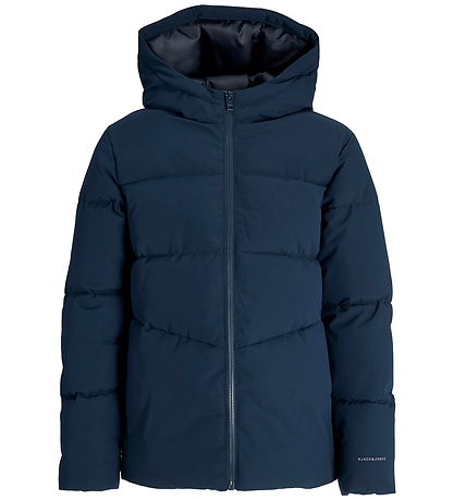 Jack & Jones Puffer Jacket - JjGlobal - Sky Captain Jack & Jones Puffer Jacket - JjGlobal - Sky Captain