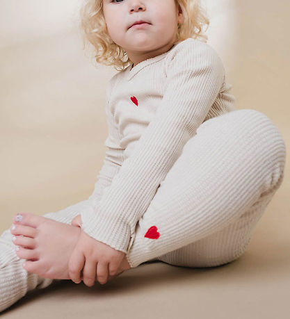 That's Mine Leggings - Rib - Sylvia - Perfectly Pale