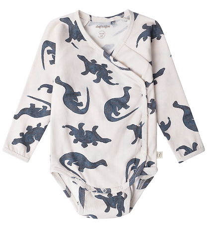 That's Mine Wrap Bodysuit l/s - Elimar - Mono Dino That's Mine Wrap Bodysuit l/s - Elimar - Mono Dino