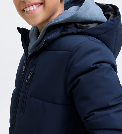 Jack & Jones Puffer Jacket - JjEowen - Sky Captain/Solid Jack & Jones Puffer Jacket - JjEowen - Sky Captain/Solid