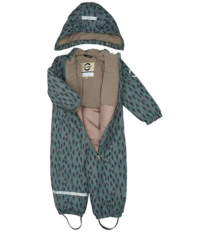 Mikk-Line Snowsuit - Recycled - Conditioner Green