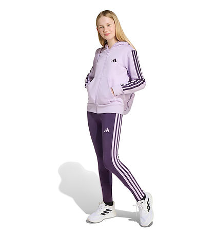 adidas Performance Cardigan - J 3S - Powplu/Aurplu adidas Performance Cardigan - J 3S - Powplu/Aurplu