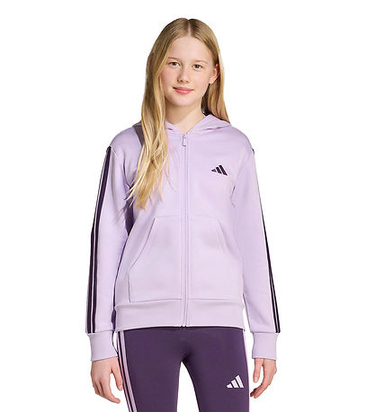 adidas Performance Cardigan - J 3S - Powplu/Aurplu adidas Performance Cardigan - J 3S - Powplu/Aurplu