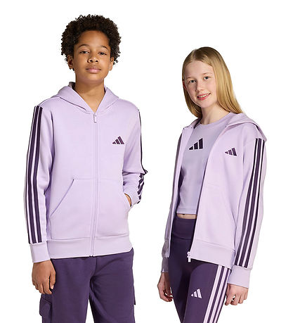 adidas Performance Cardigan - J 3S - Powplu/Aurplu adidas Performance Cardigan - J 3S - Powplu/Aurplu