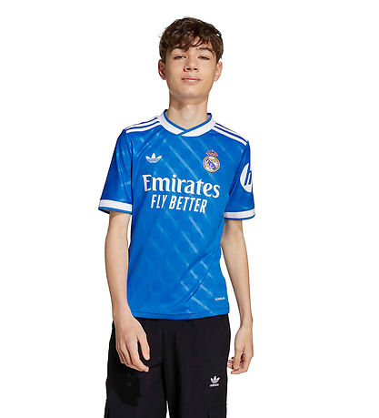 adidas Originals Football Shirt - Real 3 - Bluebird