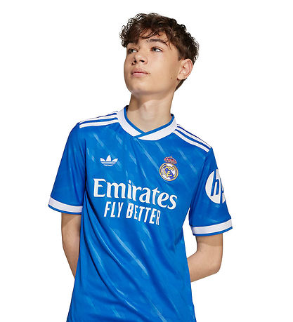 adidas Originals Football Shirt - Real 3 - Bluebird