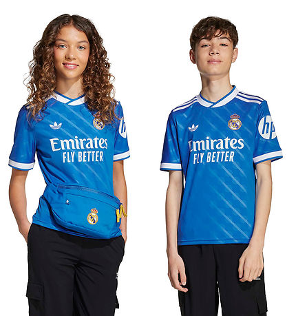 adidas Originals Football Shirt - Real 3 - Bluebird