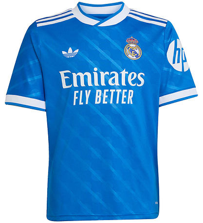 adidas Originals Football Shirt - Real 3 - Bluebird