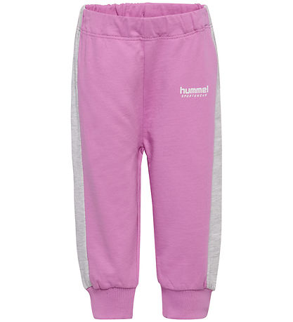 Hummel Hosen - hmlMini Loose Verstellbare Taille - Violett Hummel Hosen - hmlMini Loose Verstellbare Taille - Violett