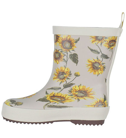 Bottes en Caoutchouc Pom Pom - Tournesol