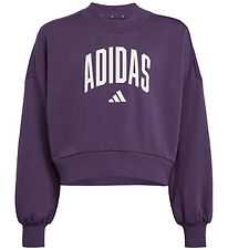 Sweat-shirt adidas Performance - JG Clgt - Aurplu/White Sweat-shirt adidas Performance - JG Clgt - Aurplu/White
