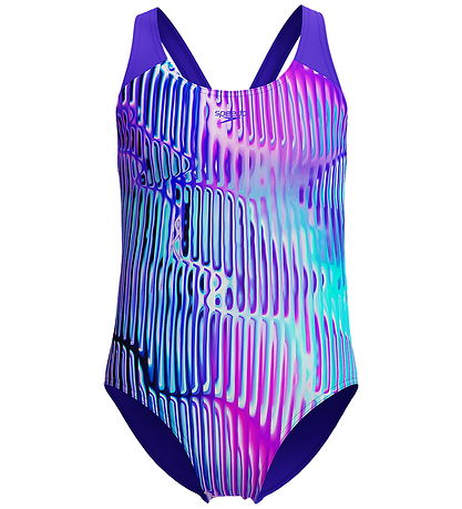 Speedo Swimsuit - Digital All-Over Splashback - Purple/Pink