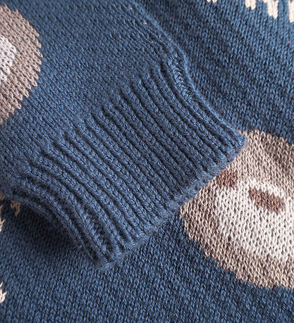 That's Mine Blouse - Knitted - Florian - Key Blue That's Mine Blouse - Knitted - Florian - Key Blue