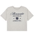 Abercrombie & Fitch T-shirt - Oatmeal Heather Abercrombie & Fitch T-shirt - Oatmeal Heather