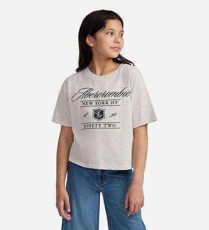 Abercrombie & Fitch T-skjorte - Havregrøt Heather