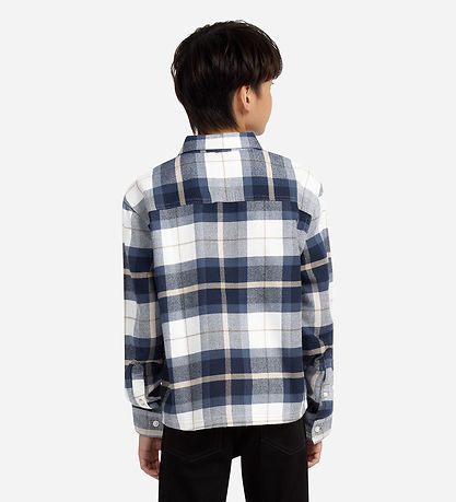 Abercrombie & Fitch Shirt - Navy Blazer/Beige Abercrombie & Fitch Shirt - Navy Blazer/Beige