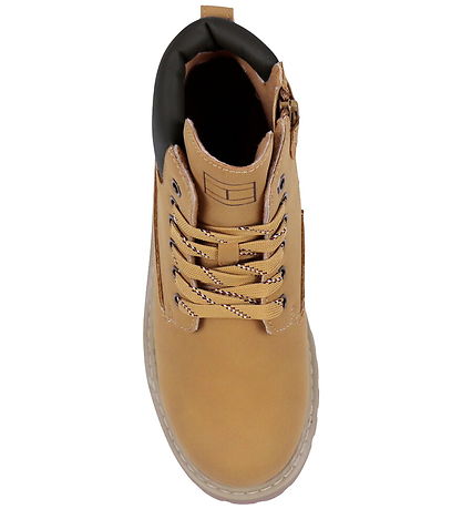 Tommy Hilfiger Winter Boots - Lace-Up - Ochre