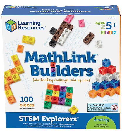 Jouets Learning Resources - Cubes MathLink - Construire Jouets Learning Resources - Cubes MathLink - Construire